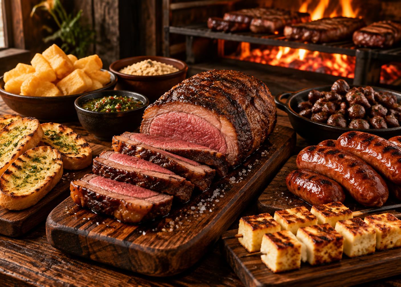 Kit completo para churrasco